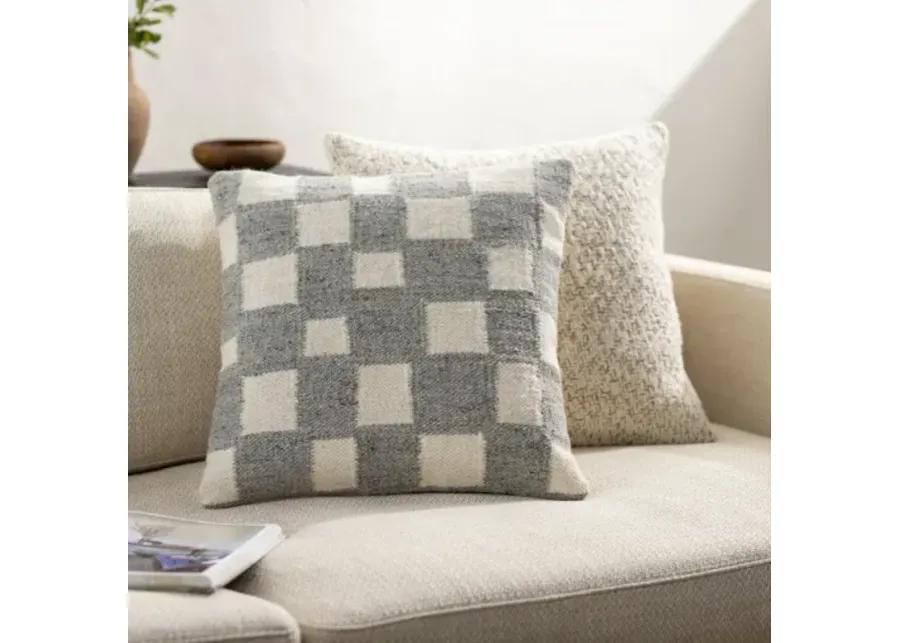 Jacinta JAT-003 18"L x 18"W Accent Pillow