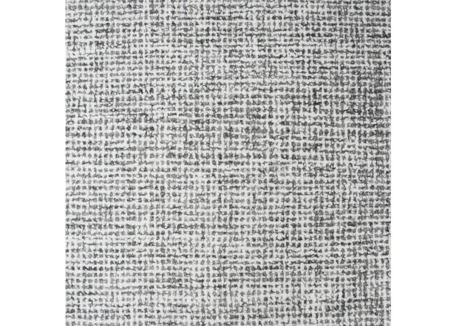 Brindleton Gray Tweed Wool 2'6" x 8' Runner Rug