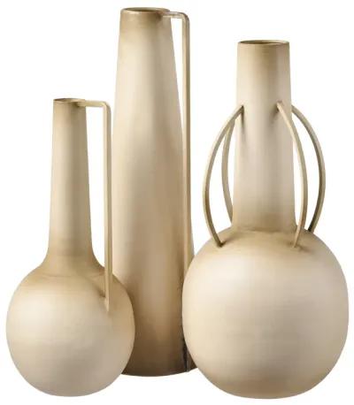 Delia Bottle I  -  Burnt Ivory - Set of 2