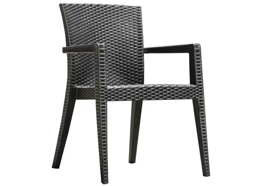 Montana Set of 4 Stackable Armchair-Anthracite