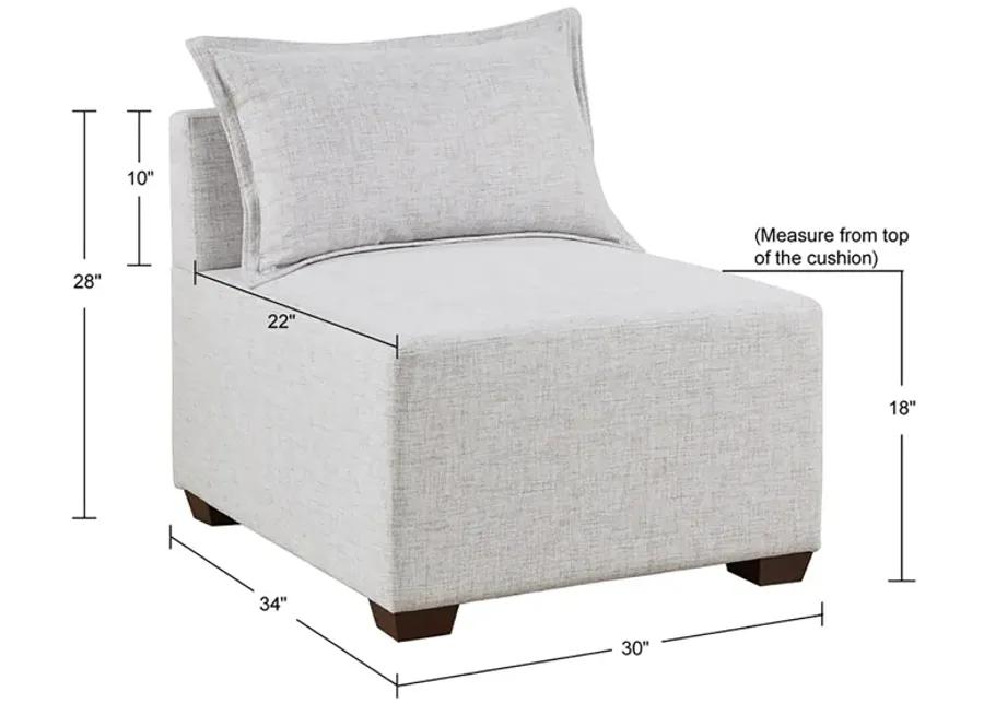 Molly 4-Piece Modular Sofa with Ottoman