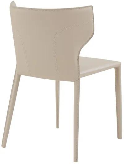 Divinia Stacking Side Chair in Light Gray