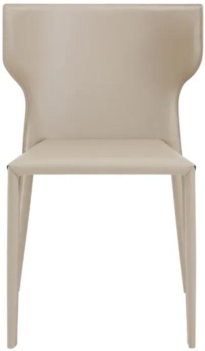 Divinia Stacking Side Chair in Light Gray