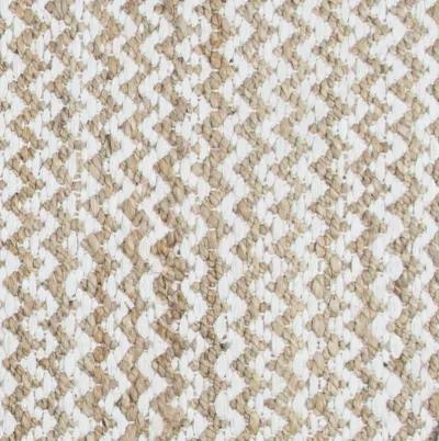 Ellington Natural  chevron  Jute / Wool  8' x 10' Rectangle Rug