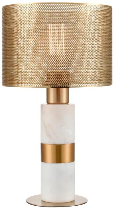 Sureshot 15" High 1-Light Table Lamp - Aged Brass