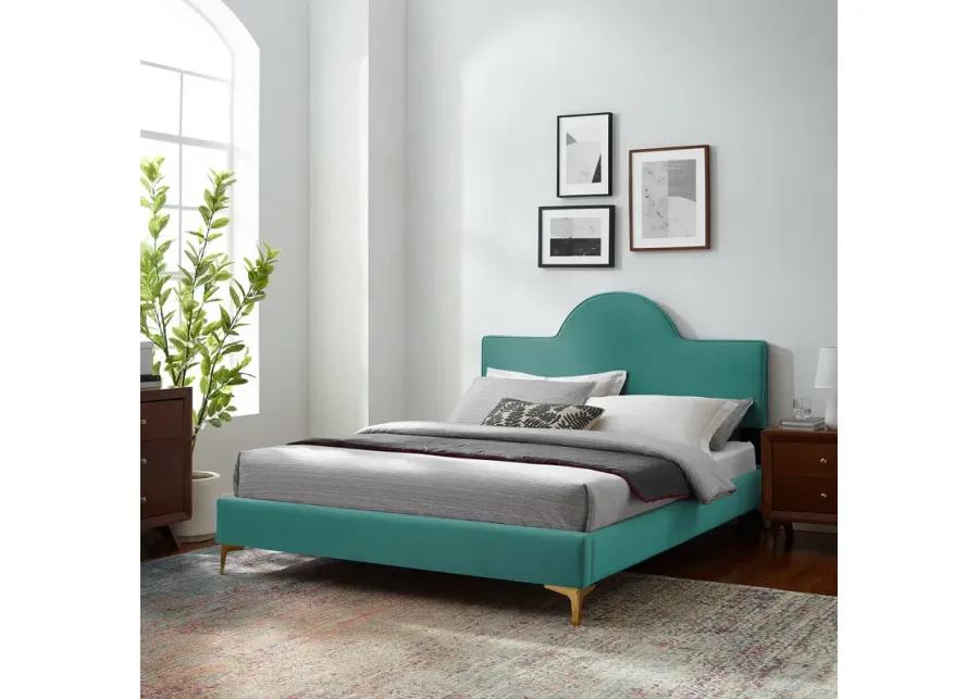 Sunny Performance Velvet King Bed