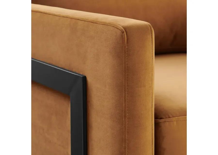 Posse Performance Velvet Accent Chair