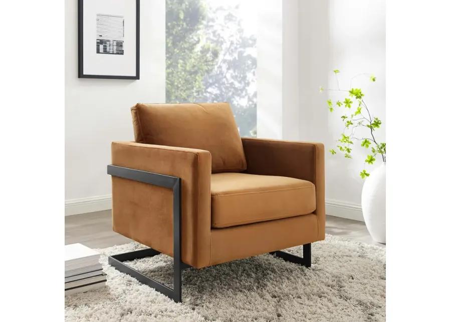 Posse Performance Velvet Accent Chair