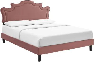 Neena Performance Velvet King Bed