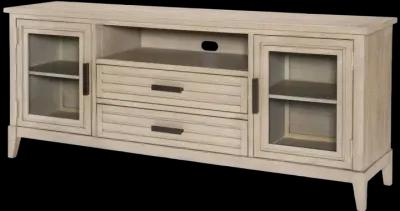 Edgewater Soft Sand Entertainment Console Wood Finish