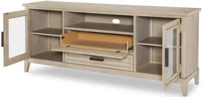 Edgewater Soft Sand Entertainment Console Wood Finish