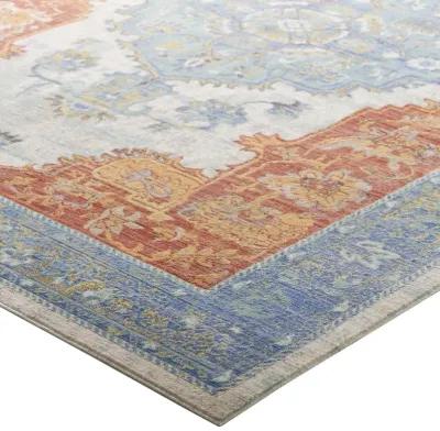 Citlali Distressed Southwestern Aztec 8x10 Area Rug