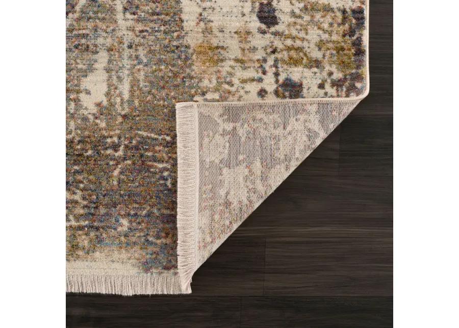 Hana Distressed Modern Abstract Area Rug 5' x 8'