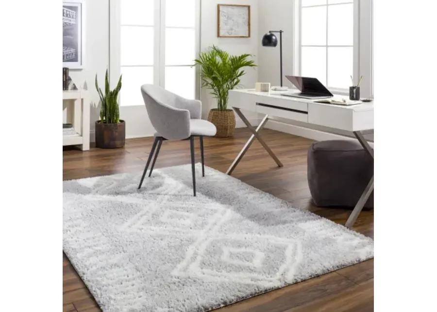 Cloudy Shag CDG-2312 6'7" x 9' Machine Woven Rug