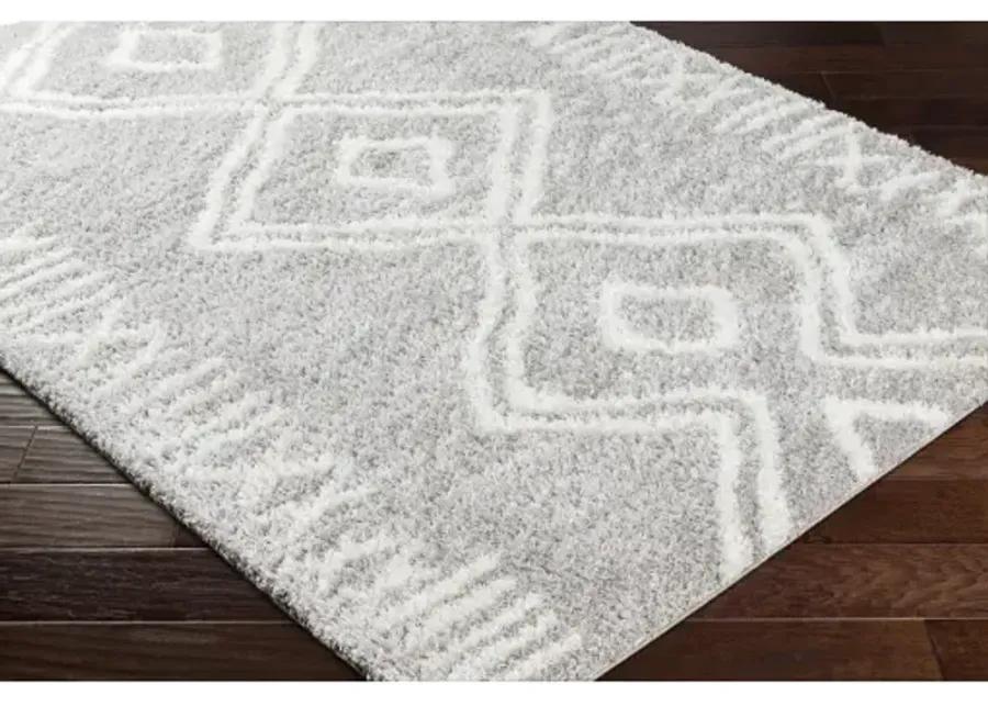 Cloudy Shag CDG-2312 6'7" x 9' Machine Woven Rug