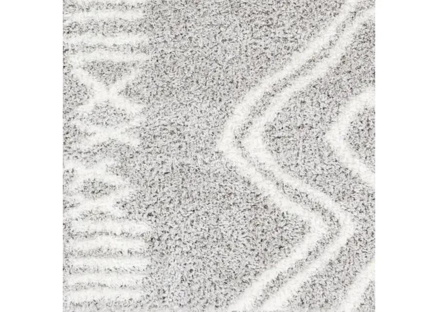 Cloudy Shag CDG-2312 6'7" x 9' Machine Woven Rug