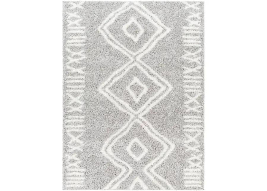 Cloudy Shag CDG-2312 6'7" x 9' Machine Woven Rug