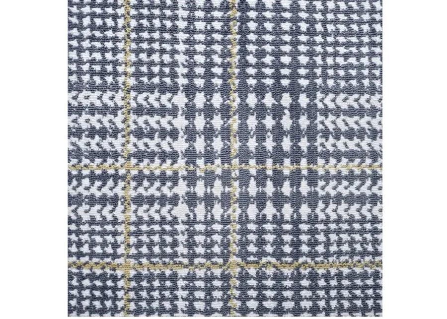 Kaja Abstract Plaid 8x10 Area Rug