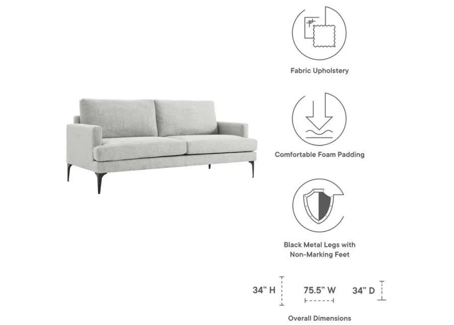 Evermore Upholstered Fabric Sofa