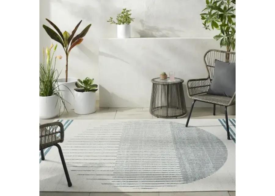 Alfresco ALF-9692 2'5" x 7'10" Machine Woven Rug