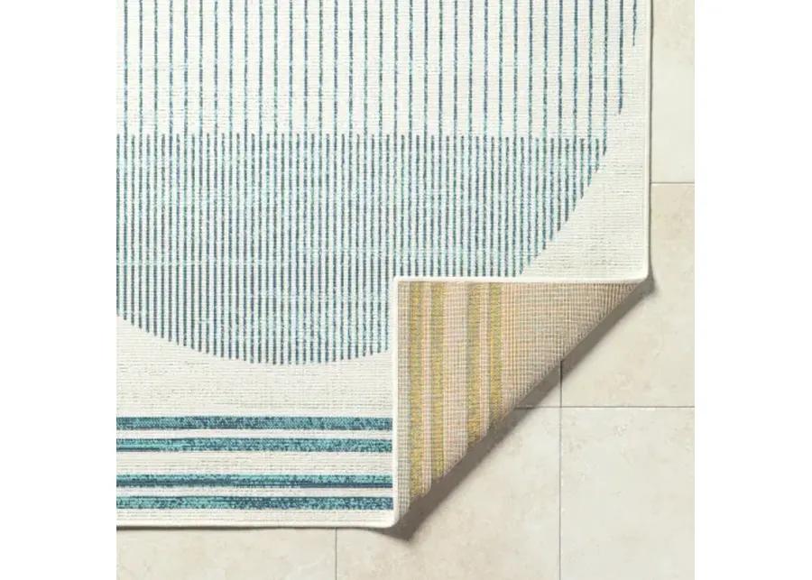 Alfresco ALF-9692 2'5" x 7'10" Machine Woven Rug