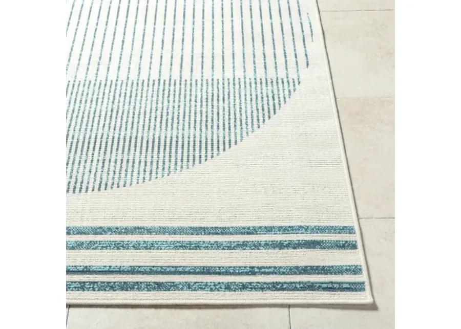 Alfresco ALF-9692 2'5" x 7'10" Machine Woven Rug