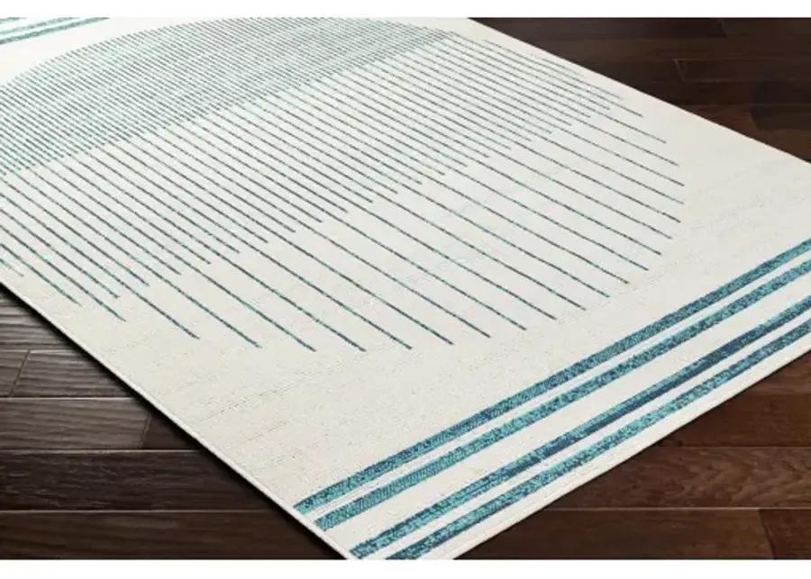 Alfresco ALF-9692 2'5" x 7'10" Machine Woven Rug