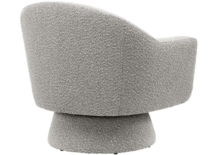 Astral Boucle Fabric Swivel Chairg