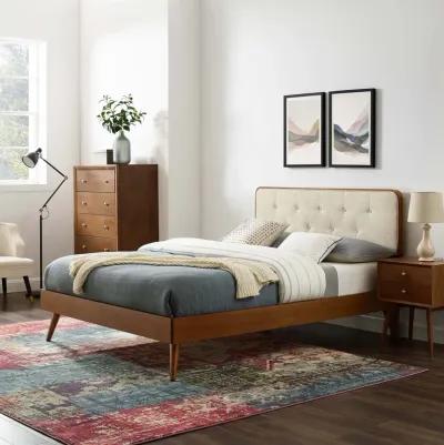 Bridgette Platform Bed With Splayed Legs