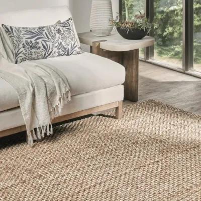 Panama 5'x8' Jute Handwoven Sustainable Beige Accent Area Rug