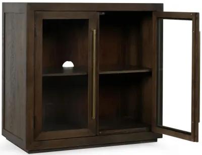 Bradley Oak Wood 2Dr Cabinet Landmark Brown