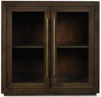 Bradley Oak Wood 2Dr Cabinet Landmark Brown