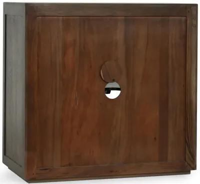 Bradley Oak Wood 2Dr Cabinet Landmark Brown