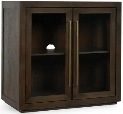 Bradley Oak Wood 2Dr Cabinet Landmark Brown