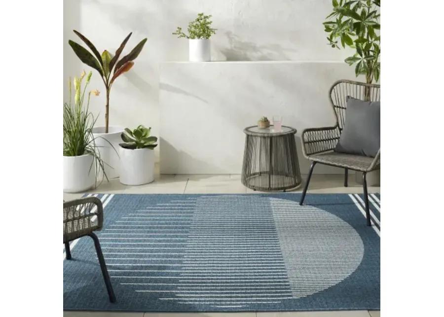 Alfresco ALF-9689 5'11" x 8'10" Machine Woven Rug