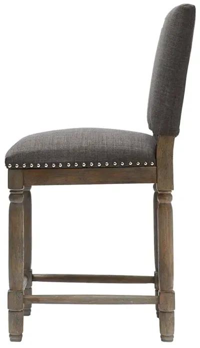 Madison Park Cirque Grey Counter Stool