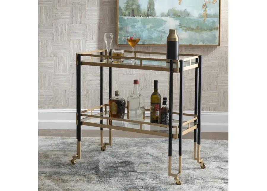 Kentmore Modern Bar Cart