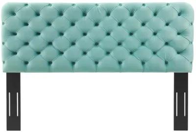 Lizzy Tufted King/California King Performance Velvet Headboard