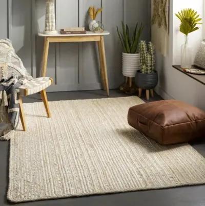 Natural Braids 6' x 9' Oval Rug