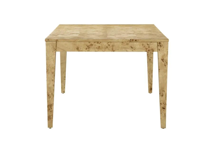 Brandyss Natural Burl Rectangular Dining Table