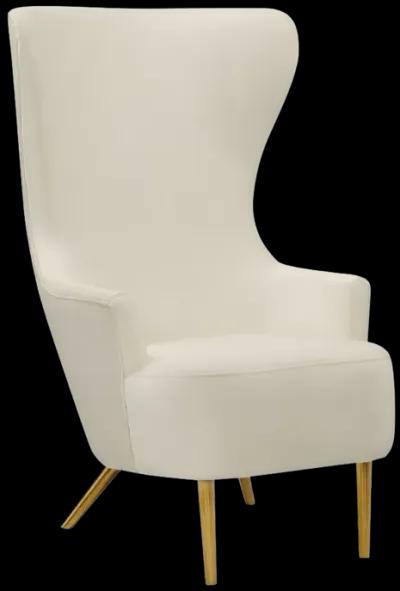 Julia Cream Wingback Chair