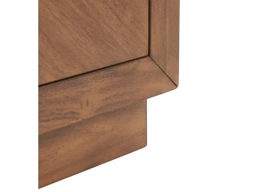 Steve 2 Drawer Wood Nightstand