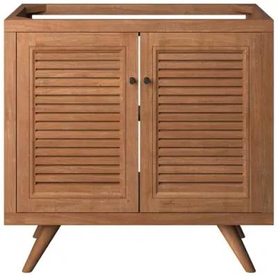 Birdie 36" Teak Wood Bathroom Vanity Cabinet (Sink Basin Not Included)