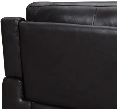 Lizette Brown Leather Power Recliner with USB