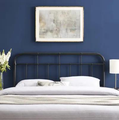 Alessia Queen Metal Headboard