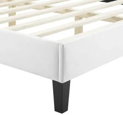 Colette King Performance Velvet Platform Bed