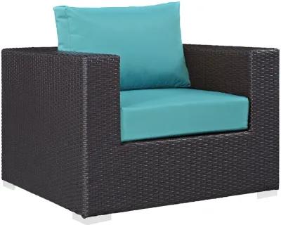 Convene 4 Piece Outdoor Patio Sectional Set