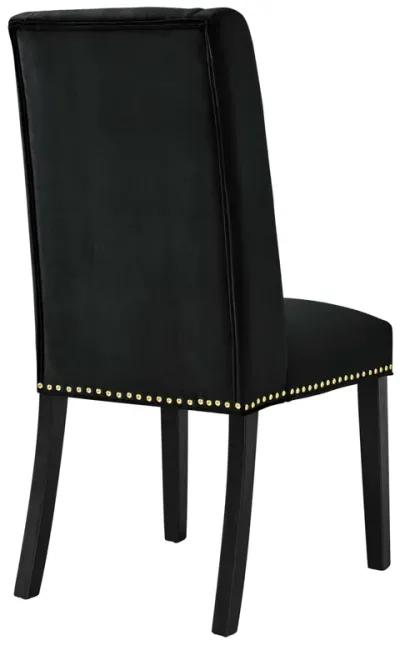 Baron Performance Velvet Dining Chairs - Set of 2