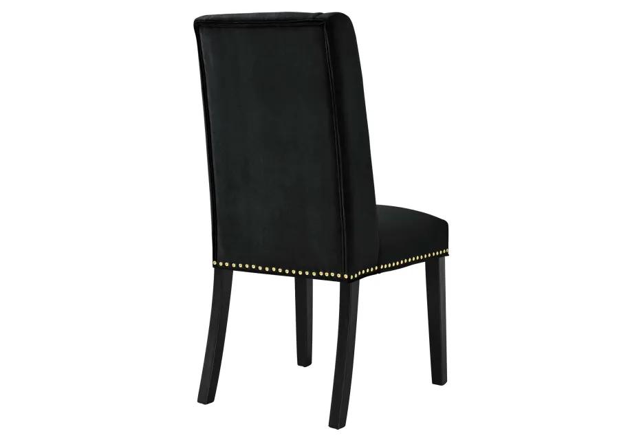 Baron Performance Velvet Dining Chairs - Set of 2