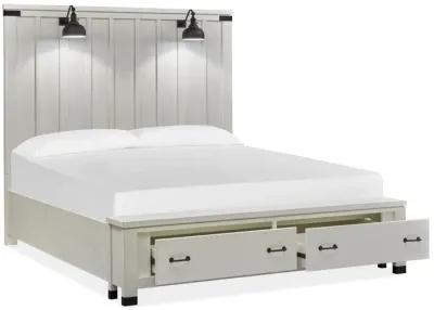 Harper Springs Complete Cal. King Panel Storage Bed